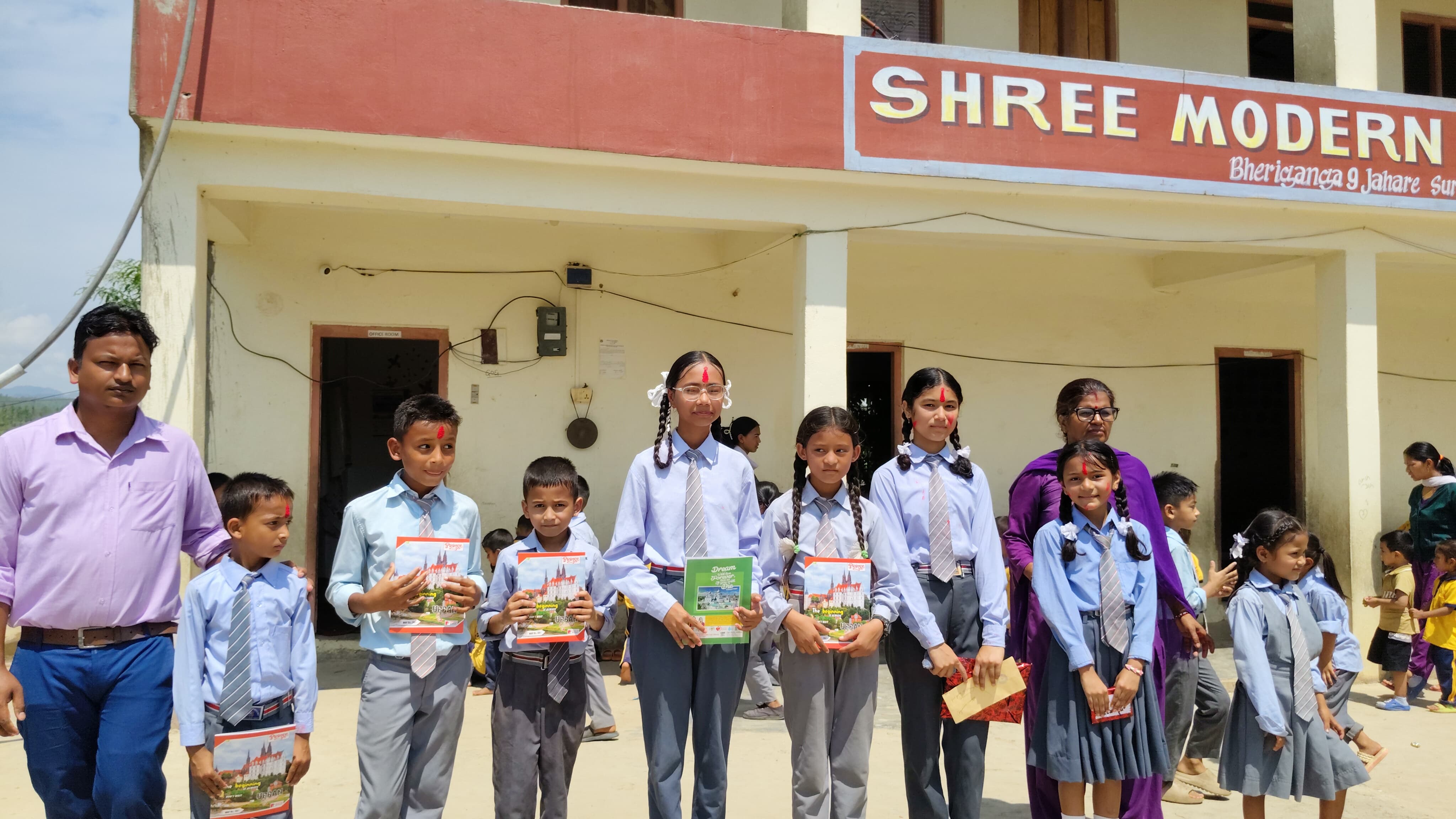 Prize distribution